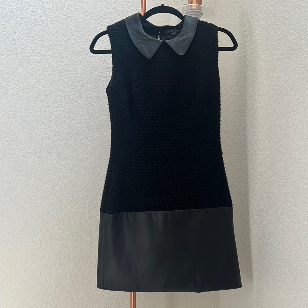 Rachel Zoe Black Dress - Cool Material Mix